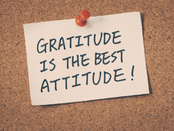 gratitude is the best attitude